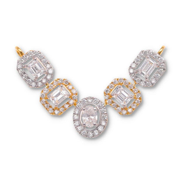 Diamond Gold Mangalsutra Pendant